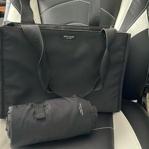 Vintage Kate spade diaper bag/tote bag w changing pad (1999)
